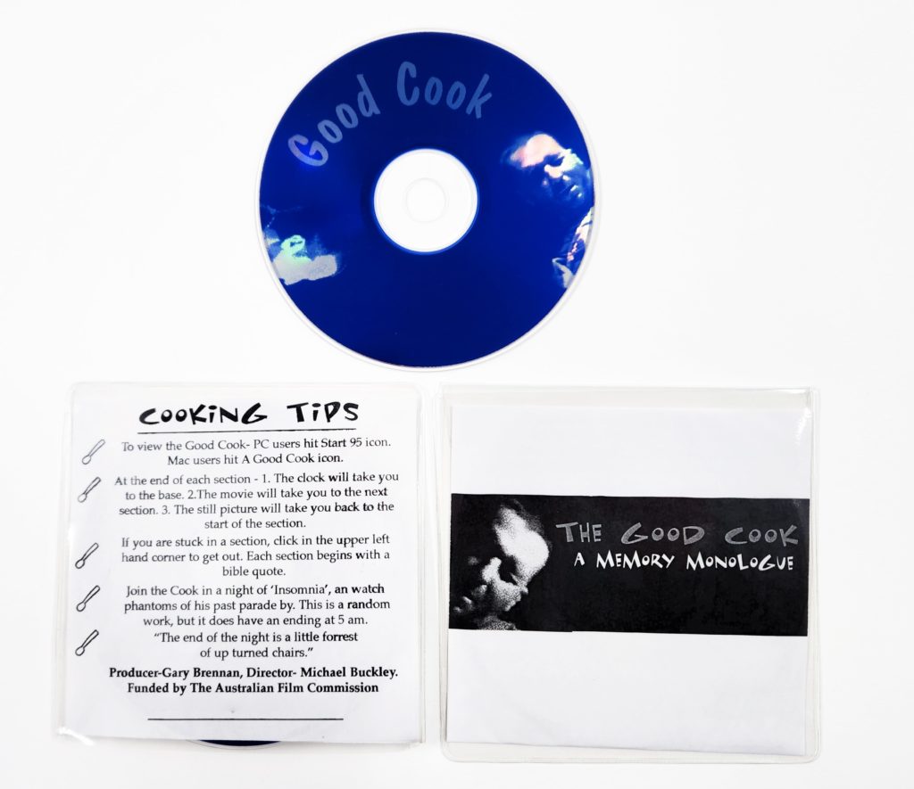 Curatorial photograph of The Good Cook CD.